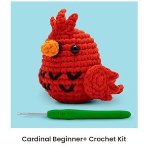 Woobles 2024 Advent Calendar Tori the Cardinal Kit
